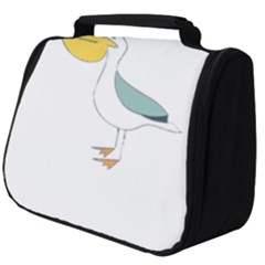 Pelican T-shirtwhite Look Calm Pelican 17 T-shirt (1) Full Print Travel Pouch (big) by EnriqueJohnson