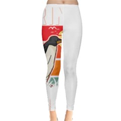 Penguin T-shirtlife Would Be So Boring Without Penguins Penguin T-shirt Everyday Leggings  by EnriqueJohnson