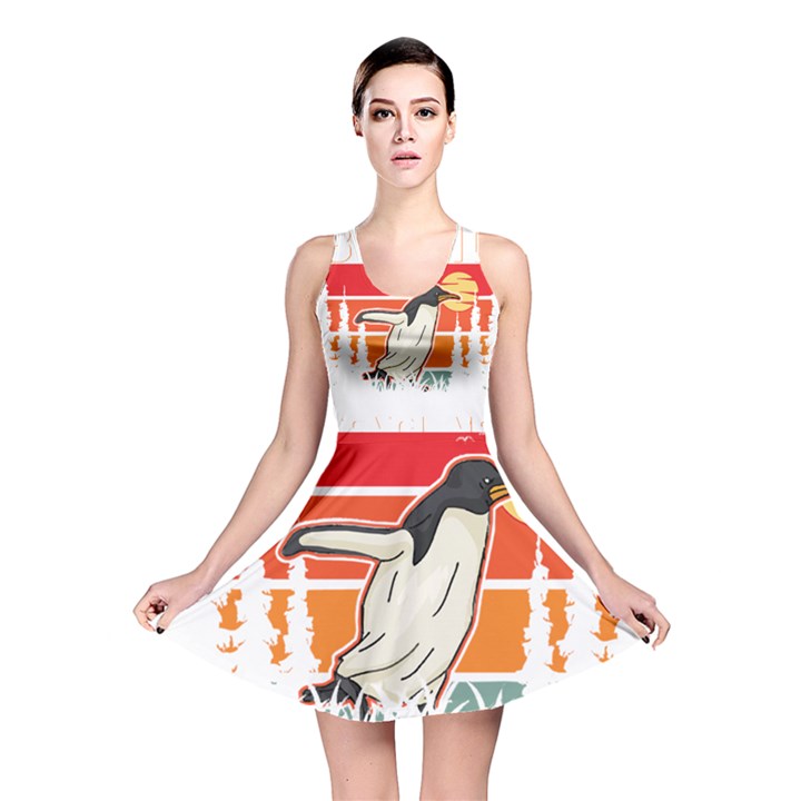 Penguin T-shirtlife Would Be So Boring Without Penguins Penguin T-shirt Reversible Skater Dress