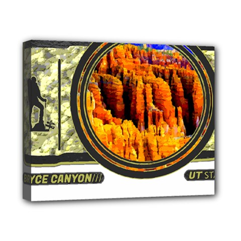 Bryce Canyon National Park T- Shirt Bryce Canyon National Park Adventure, Utah, Photographers T- Shi Canvas 10  X 8  (stretched) by JamesGoode