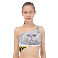 Persian Cat T-shirtnope Not Today Persian Cat 27 T-shirt Spliced Up Bikini Top  by EnriqueJohnson