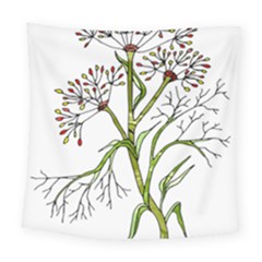 Flowers Art T- Shirtflowers T- Shirt (3) Square Tapestry (large) by ZUXUMI