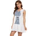 Persian Cat T-shirtwhite Look Calm Persian Cat 03 T-shirt (1) Tiered Sleeveless Mini Dress View3