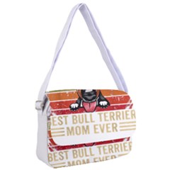 Bull Terrier T- Shirt Best Bull Terrier Moms Gift T- Shirt Courier Bag by JamesGoode