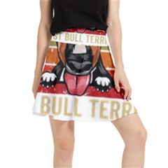 Bull Terrier T- Shirt Best Bull Terrier Moms Gift T- Shirt Waistband Skirt by JamesGoode