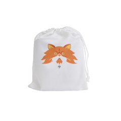 Persian Cat T-shirtwhite Look Calm Persian Cat 04 T-shirt (1) Drawstring Pouch (medium) by EnriqueJohnson