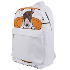 Bull Terrier T- Shirt Cute Bull Terrier Dog T- Shirt Classic Backpack by JamesGoode