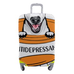 Bull Terrier T- Shirt Cute Bull Terrier T- Shirt Luggage Cover (small) by JamesGoode