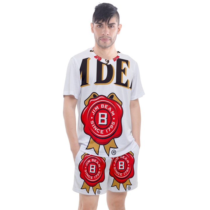 Jim Beam Men s Mesh T-Shirt and Shorts Set