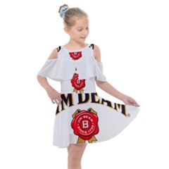 Jim Beam Kids  Shoulder Cutout Chiffon Dress by MusicOn