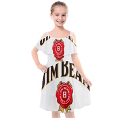 Jim Beam Kids  Cut Out Shoulders Chiffon Dress by MusicOn