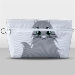 Persian Cat T-shirtwhite Look Calm Persian Cat 09 T-shirt (1) Handbag Organizer by EnriqueJohnson