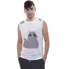 Persian Cat T-shirtwhite Look Calm Persian Cat 09 T-shirt (1) Men s Regular Tank Top by EnriqueJohnson