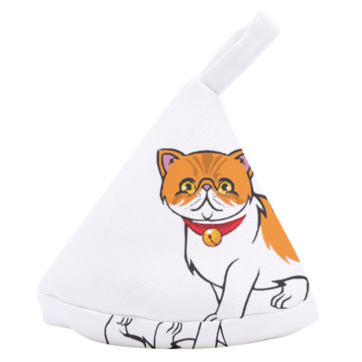 Persian Cat T-shirtwhite Look Calm Persian Cat 19 T-shirt Anti Scalding Pot Cap