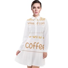 Photography T-shirtif It Involves Coffee Photography Photographer Camera T-shirt Long Sleeve Chiffon Shirt Dress