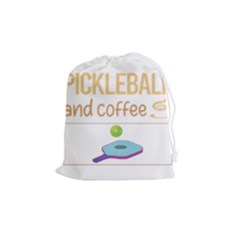 Pickleball T-shirtif It Involves Coffee Pickleball T-shirt Drawstring Pouch (medium) by EnriqueJohnson