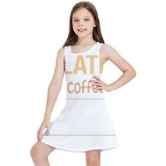 Pilates T-shirtif It Involves Coffee Pilates T-shirt Kids  Lightweight Sleeveless Dress by EnriqueJohnson