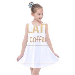 Pilates T-shirtif It Involves Coffee Pilates T-shirt Kids  Summer Dress by EnriqueJohnson