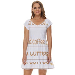 Pilates T-shirtif It Involves Coffee Pilates T-shirt Short Sleeve Tiered Mini Dress by EnriqueJohnson