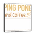 Ping Pong T-shirtif It Involves Coffee Ping Pong Table Tennis T-shirt Mini Canvas 8  x 8  (Stretched) View1