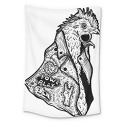 Fowl T- Shirt Fowl Play X Inktober 22 T- Shirt Large Tapestry