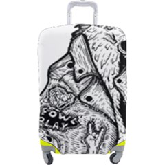 Fowl T- Shirt Fowl Play X Inktober 22 T- Shirt Luggage Cover (large) by ZUXUMI