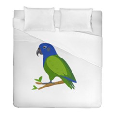 Pionus T-shirtwhite Look Calm Pionus 01 T-shirt (1) Duvet Cover (full/ Double Size) by EnriqueJohnson