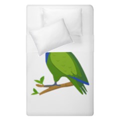 Pionus T-shirtwhite Look Calm Pionus 01 T-shirt Duvet Cover Double Side (single Size) by EnriqueJohnson