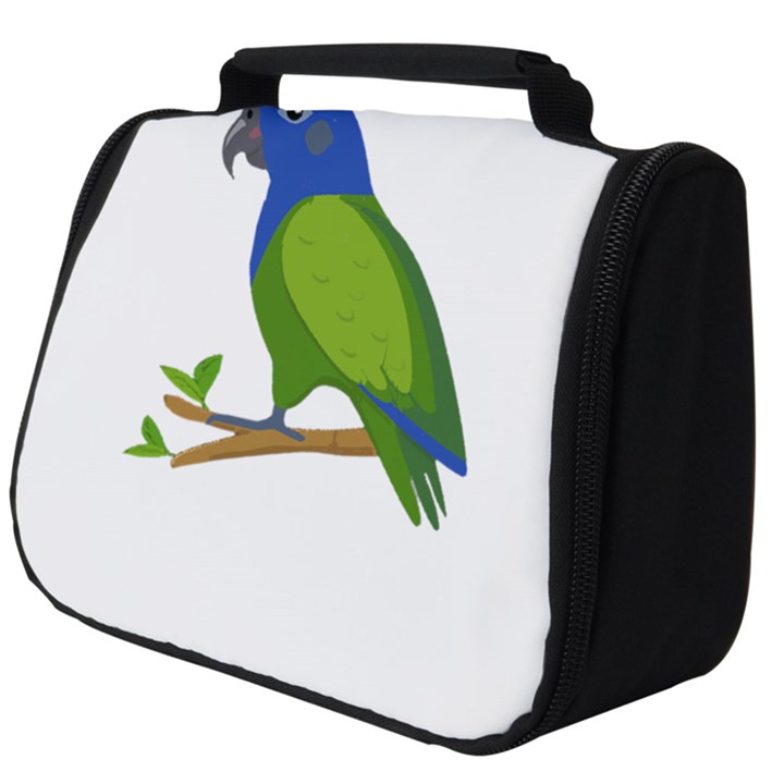 Pionus T-shirtwhite Look Calm Pionus 01 T-shirt Full Print Travel Pouch (Big)