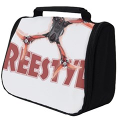 Fpv Freestyle T- Shirt F P V Freestyle Drone Racing Drawing Artwork T- Shirt (2) Full Print Travel Pouch (big) by ZUXUMI