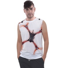 Freestyle Drone T- Shirt F P V Freestyle Drone Racing Drawing Artwork T- Shirt Men s Regular Tank Top by ZUXUMI