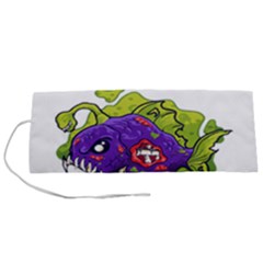 Piranha T-shirtwhite Look Calm Piranha 27 T-shirt Roll Up Canvas Pencil Holder (s) by EnriqueJohnson