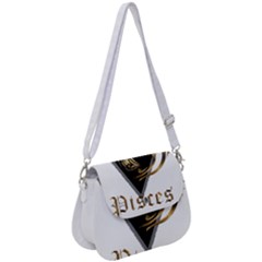 Pisces T-shirtnew Zodiac Pisces T-shirt Saddle Handbag by EnriqueJohnson