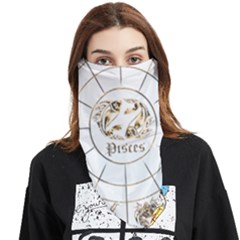 Pisces T-shirtpisces Gold Edition - 12 Zodiac In 1 T-shirt Face Covering Bandana (triangle) by EnriqueJohnson