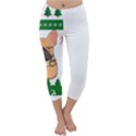 French Bulldog T- Shirt Cute French Bulldog Christmas T- Shirt (1) Capri Winter Leggings  View1