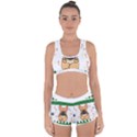 French Bulldog T- Shirt Cute French Bulldog Christmas T- Shirt (1) Racerback Boyleg Bikini Set View1