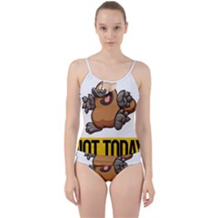 Platypus T-shirtnope Not Today Platypus 37 T-shirt Cut Out Top Tankini Set by EnriqueJohnson