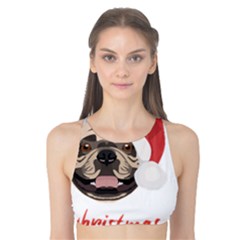 French Bulldog T- Shirt French Bulldog Merry Christmas T- Shirt Tank Bikini Top by ZUXUMI