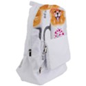 Pomeranian Dog T-shirtcute Pomeranian Dog Peeking Out Of A Mug T-shirt Travelers  Backpack View2