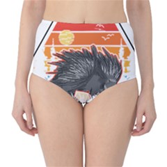 Porcupine T-shirtlife Is Better With Porcupines Porcupine T-shirt Classic High-waist Bikini Bottoms by EnriqueJohnson