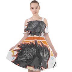 Porcupine T-shirtlife Is Better With Porcupines Porcupine T-shirt Cut Out Shoulders Chiffon Dress by EnriqueJohnson