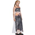 Porcupine T-shirtlife Is Better With Porcupines Porcupine T-shirt Kids  Satin Sleeveless Maxi Dress View3