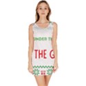 Funny Christmas Sweater T- Shirt Might As Well Sleep Under The Christmas Tree T- Shirt Bodycon Dress View1