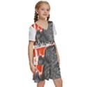 Porcupine T-shirtlife Would Be So Boring Without Porcupines T-shirt Kids  Short Sleeve Tiered Mini Dress View3