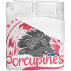 Porcupine T-shirtporcupine Girl T-shirt Duvet Cover (california King Size) by EnriqueJohnson