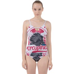 Porcupine T-shirtporcupine Girl T-shirt Cut Out Top Tankini Set by EnriqueJohnson