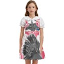 Porcupine T-shirtporcupine Girl T-shirt Kids  Bow Tie Puff Sleeve Dress View1