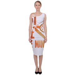 Gaming Controller Quote T- Shirt A Gaming Controller Quote Just Five More Minutes T- Shirt (1) Sleeveless Pencil Dress by ZUXUMI