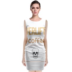 Powerlifting T-shirtif It Involves Coffee Powerlifting T-shirt Sleeveless Velvet Midi Dress by EnriqueJohnson