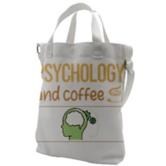 Psychology T-shirtif It Involves Coffee Psychology T-shirt Canvas Messenger Bag by EnriqueJohnson